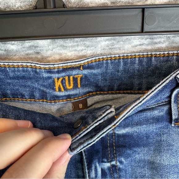 KUT FROM THE KLOTH Women’s Crop Skinny Boyfriend Jeans Size 8 Denim Stretch - Picture 5 of 11
